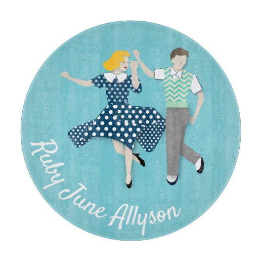 Swing Dance Schneidebrett (Vorderseite)