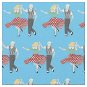 Swing Dance Stoff (Nahaufnahme)