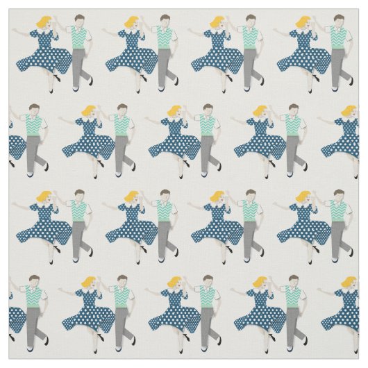 Swing Dance Stoff (Muster)