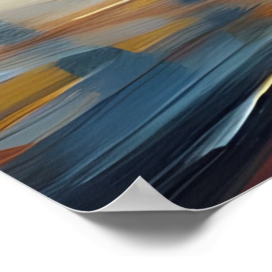 Swing Dancing Ballroom Tanztanz Tanz Poster (Ecke)