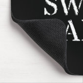 Swing Dancing T Shirt für Geschenk Real Men Swing Mousepad (Ecke)