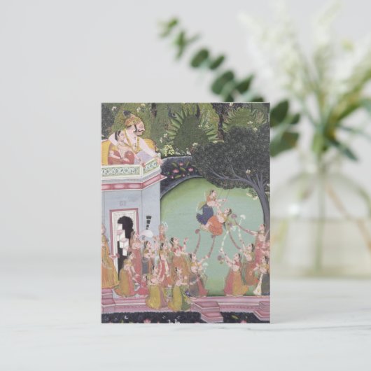 Swing Festival Postkarte (Stehend Vorderseite)