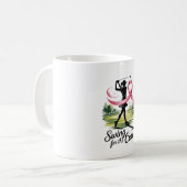Swing for Cure Golf Breast Cancer Kaffeetasse (Vorderseite Links)