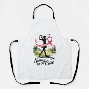 Swing for Cure Golf Breast Cancer Schürze
