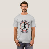 Swing for Fences Baseball T - Shirt (Vorne ganz)