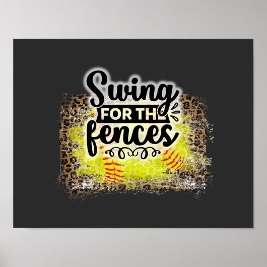 Swing for the Fences Poster (Vorne)