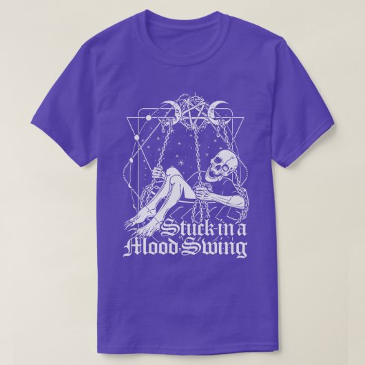 Swing Funny Skeleton Chain TShirt stecken in einer (Design vorne)