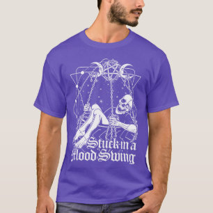 Swing Funny Skeleton Chain TShirt stecken in einer