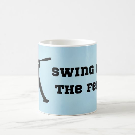 Swing für den Zaun Kaffeetasse (Mittel)