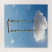 Swing Hanging From a Cumulus Cloud Puzzle (Horizontal)