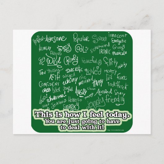 Swing Postkarte (Vorderseite)