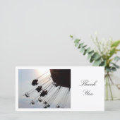 Swing Roundabout - Vielen Dank Dankeskarte (Stehend Vorderseite)