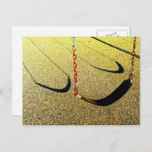 Swing Smile Postkarte (Vorne/Hinten)