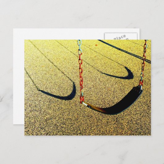 Swing Smile Postkarte (Vorne/Hinten)