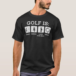 Swing Sweet suchen nach Ball Wiederholung lustige T-Shirt