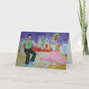 Swing Tanz am Samstagabend Karte