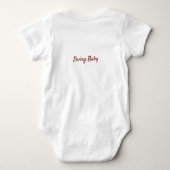 Swing-Tanz Baby Strampler (Rückseite)