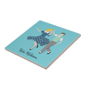 Swing-Tanz Fliese (Seite)