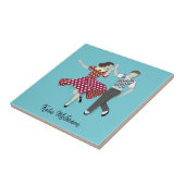 Swing-Tanz Fliese (Seite)