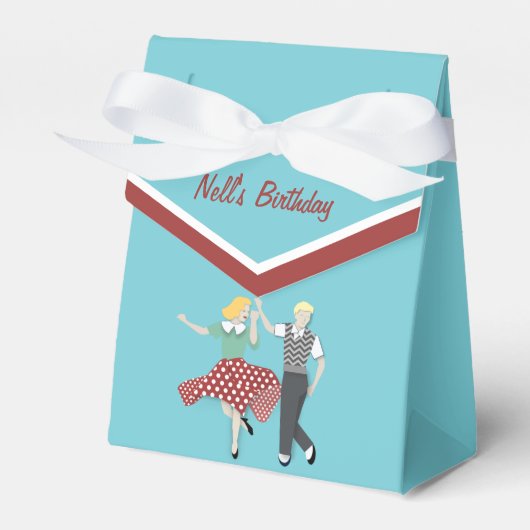 Swing-Tanz Geschenkschachtel (Vorderseite)