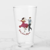 Swing-Tanz Glas (Vorderseite)