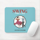 Swing-Tanz Mousepad (Mit Mouse)