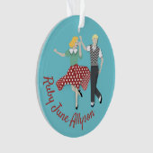 Swing-Tanz Ornament (Vorderseite)