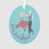 Swing-Tanz Ornament (Vorderseite)