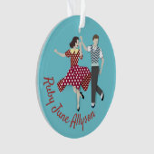 Swing-Tanz Ornament (Vorderseite)