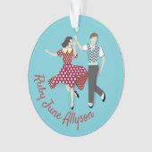 Swing-Tanz Ornament (Vorderseite)