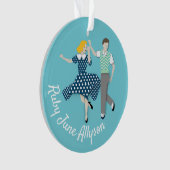 Swing-Tanz Ornament (Vorderseite)