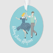 Swing-Tanz Ornament (Vorderseite)