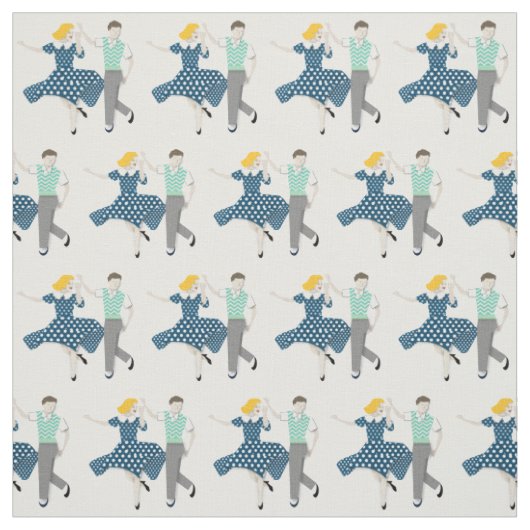 Swing-Tanz Stoff (Muster)
