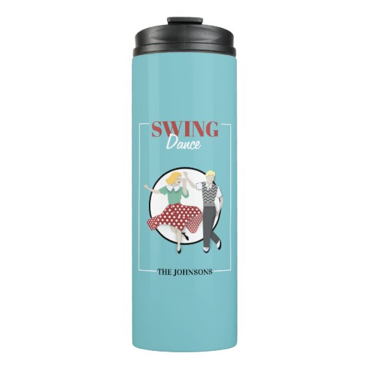 Swing-Tanz Thermosbecher (Vorderseite)