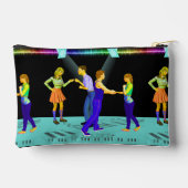 Swing-Tänzer mit Spotlights Zubehörtasche (Rückseite)