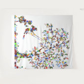 Swing-Tapestry Wandteppich (Vorderseite (Horizontal))