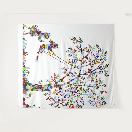 Swing-Tapestry Wandteppich (Vorderseite (Horizontal))