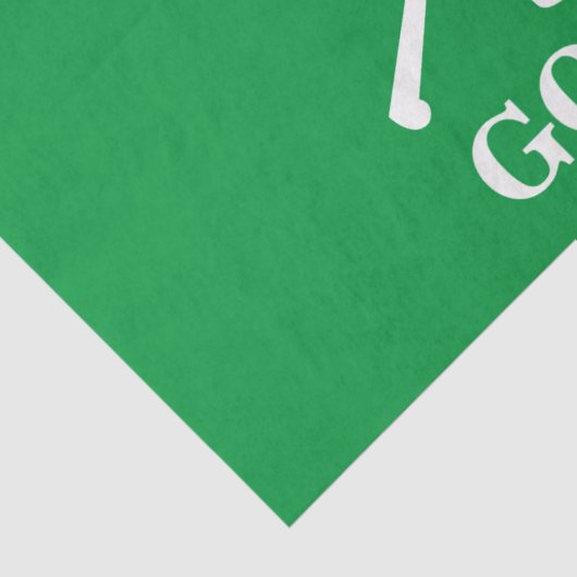 Swing wie ein Golfer Seidenpapier (Detail)