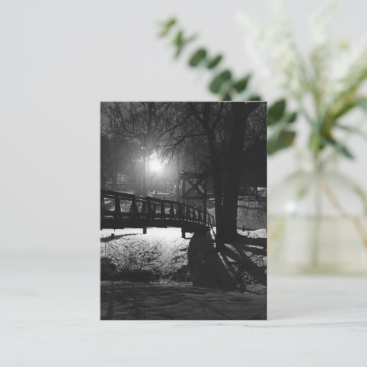 SwingBridge Postkarte (Stehend Vorderseite)
