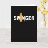 Swinger Metal Detector Karte (Gelbe Blume)