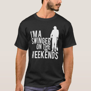 Swinger on Weekend Metal Detector Metal Detector T-Shirt