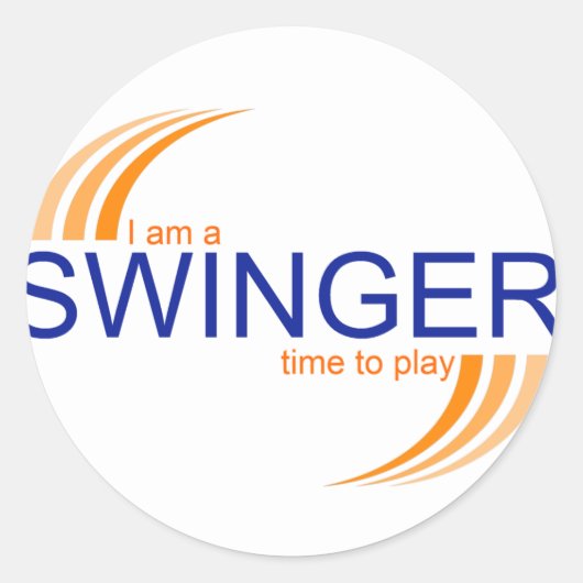 Swinger Stickers (Vorderseite)