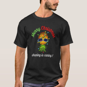 Swinger Upside Down Ananas Weihnachtsleuchten T-Shirt