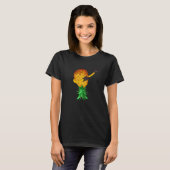 Swinger Upside Down Dabbing Pineapple for Women Me T-Shirt (Vorne ganz)
