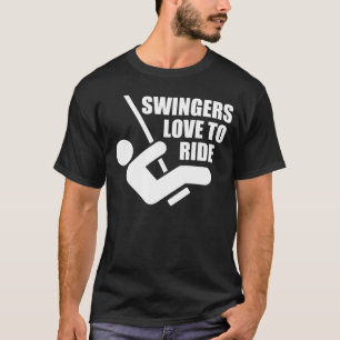 SWINGERS-LIEBE ZU REITEN T-Shirt