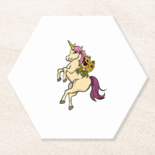 Swingers Paar Ananas Schwingen auf einem Einhorn S Untersetzer