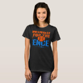 Swingfor the Fences Baseball Niedlich Meme 1 T-Shirt (Vorne ganz)