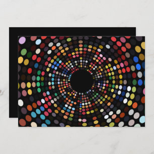 Swinging 60er Retro Party Thema Einladung