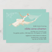 Swinging-Brautparty-Karte Einladung (Vorne/Hinten)