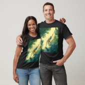 Swinging Eichhörnchen Monkey Dschungel T - Shirt (Unisex)
